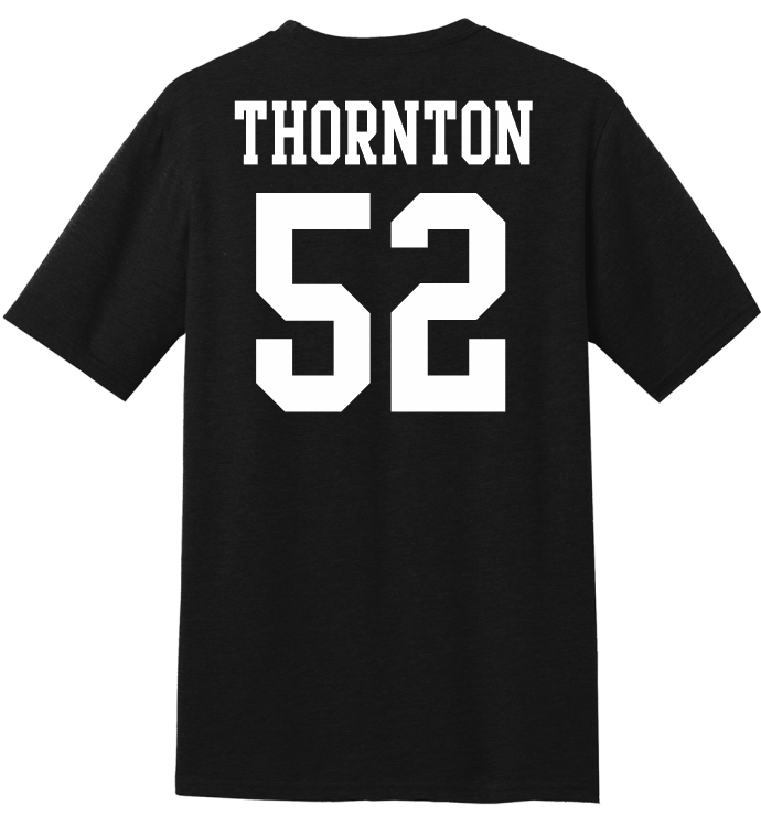 Zyier Thornton #52 Football Tee