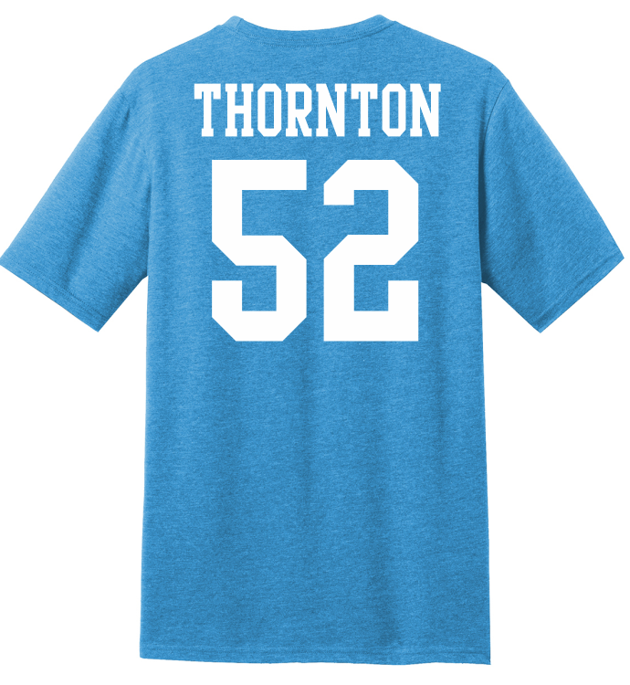 Zyier Thornton #52 Football Tee