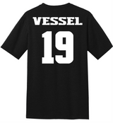 Jeremiah Vessel #19 Football NM State Tee