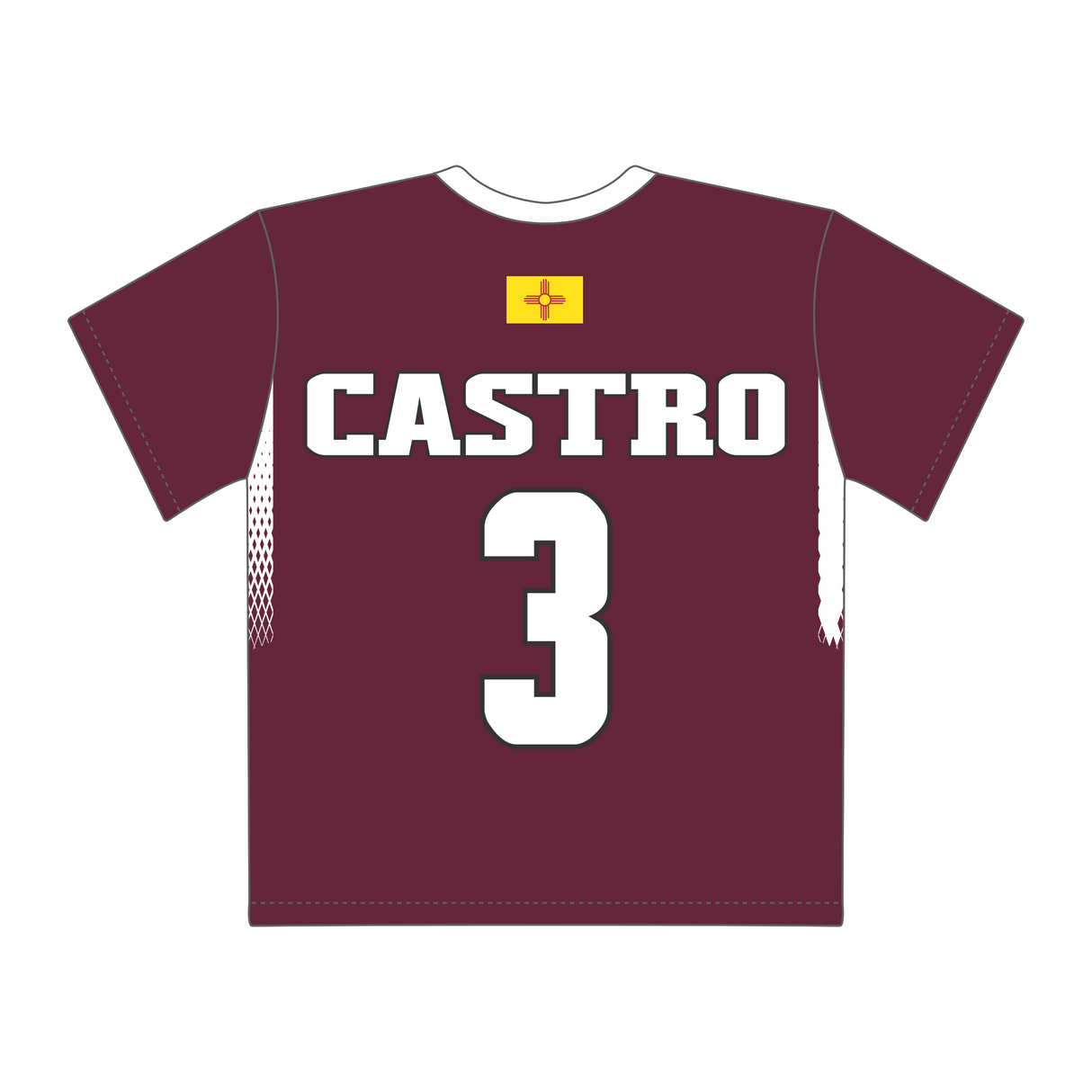 Bella Castro #3 Aggies Volleyball Replica Jersey