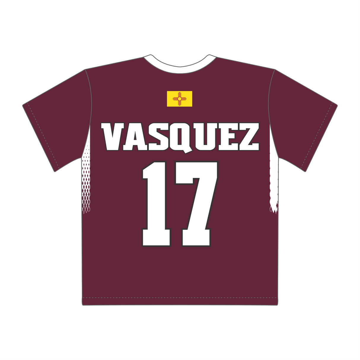 Jazlyn Vasquez #17 Aggies Volleyball Replica Jersey
