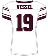 Jeremiah Vessel #19 White Replica Jersey