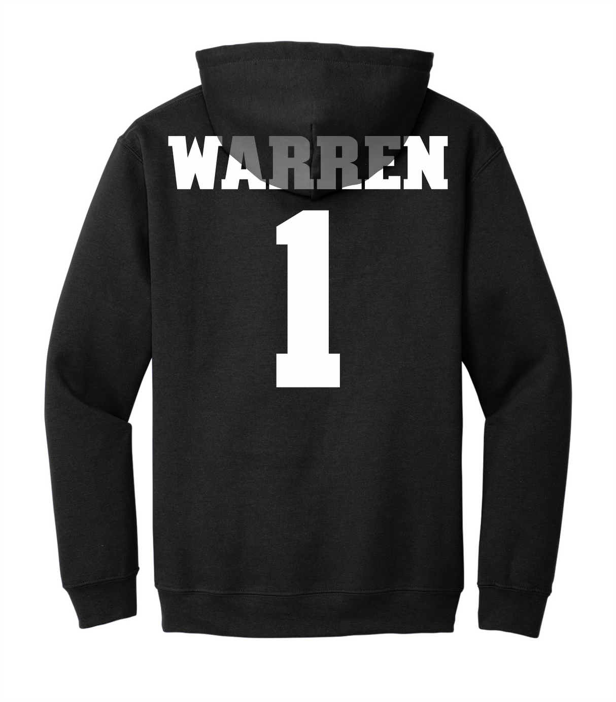 Imani Warren #1 Women's Basketball NM State Hoodie