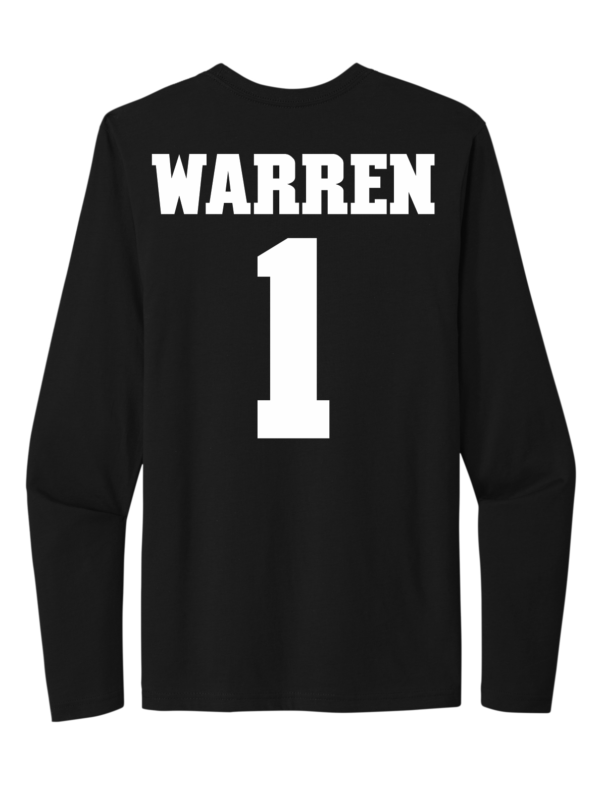 Imani Warren #1 Women's Basketball NM State Long Sleeve Tee