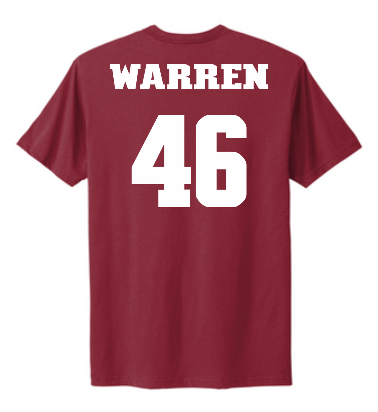 Demetrius Warren Jr. #46 Football NM State Tee