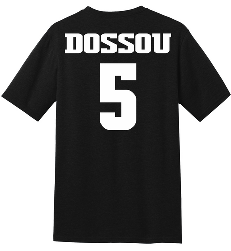 Morane Dossou #5 NM State Ladies' Basketball Stitched Tee
