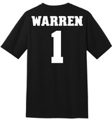 Imani Warren #1 NM State Ladies' Basketball Stitched Tee