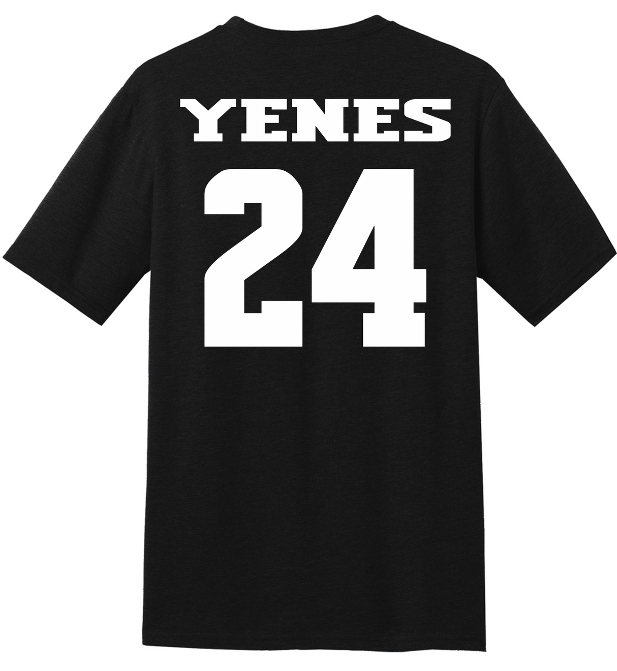 Lucia Yenes #24 NM State Ladies' Basketball Stitched Tee