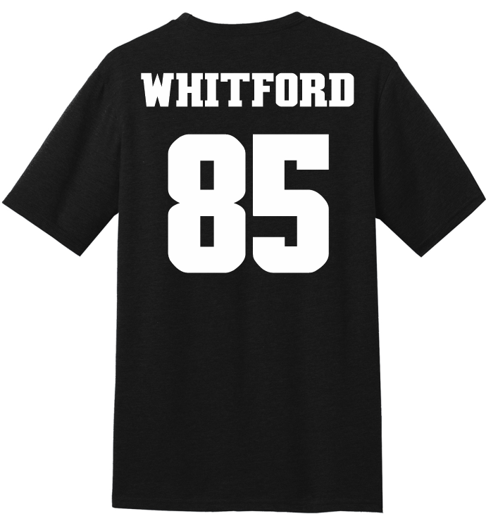 Thomaz Whitford #85 Football NM State Tee