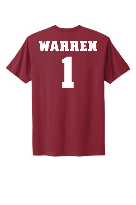 Imani Warren #1 Women's Basketball NM State Tee