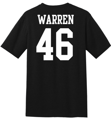 Demetrius Warren Jr. #46 Football Tee