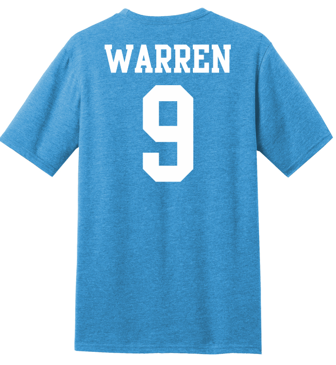 Denver Warren #9 Football Tee