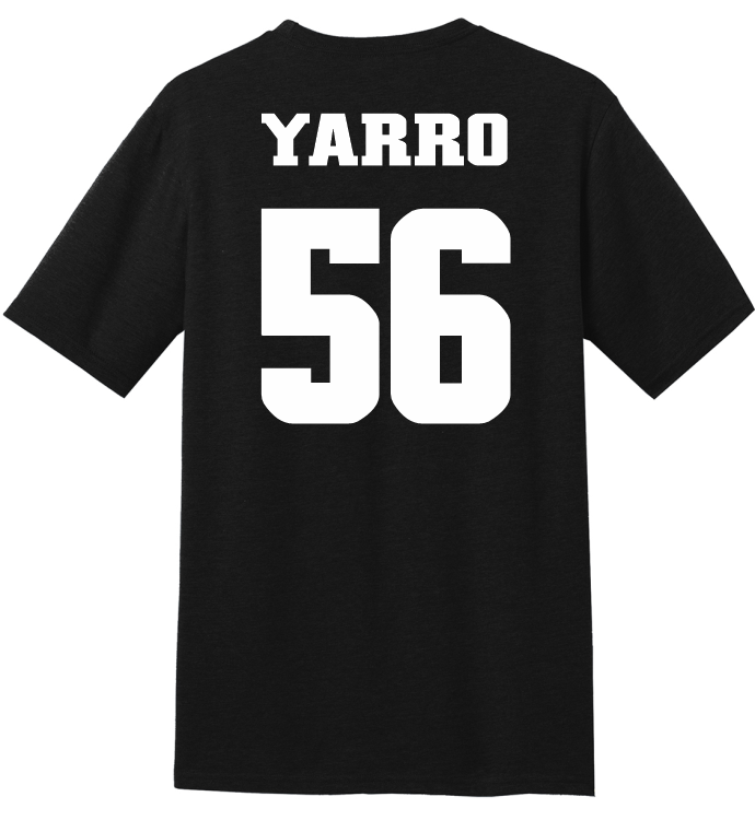 Canaan Yarro #56 Football NM State Tee