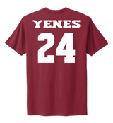 Lucia Yenes #24 Women's Basketball NM State Tee
