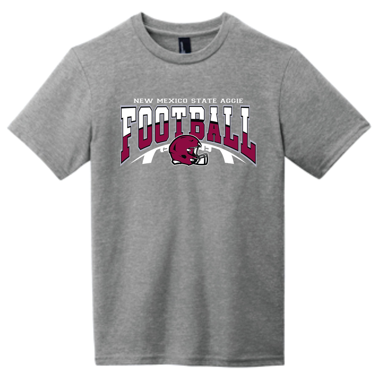 NM State youth two-tone FB tee