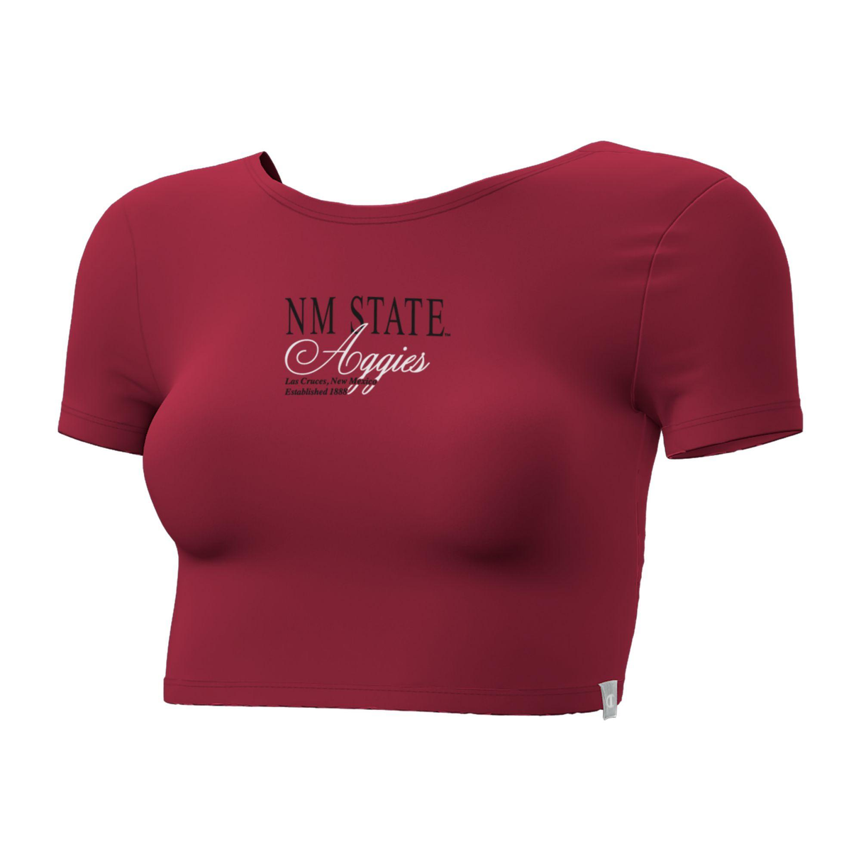 NM State Champion Twist Back Crop Tee