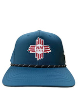 NM State Zia Silicone Patch With Rope
