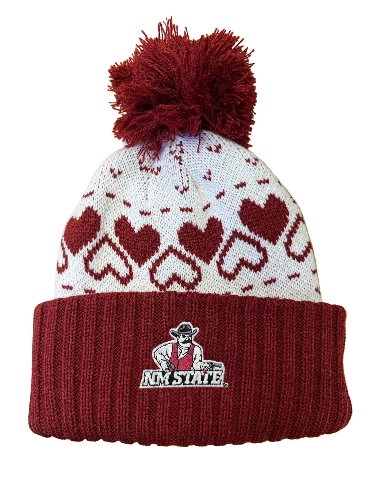 NM State Fleece Beanies