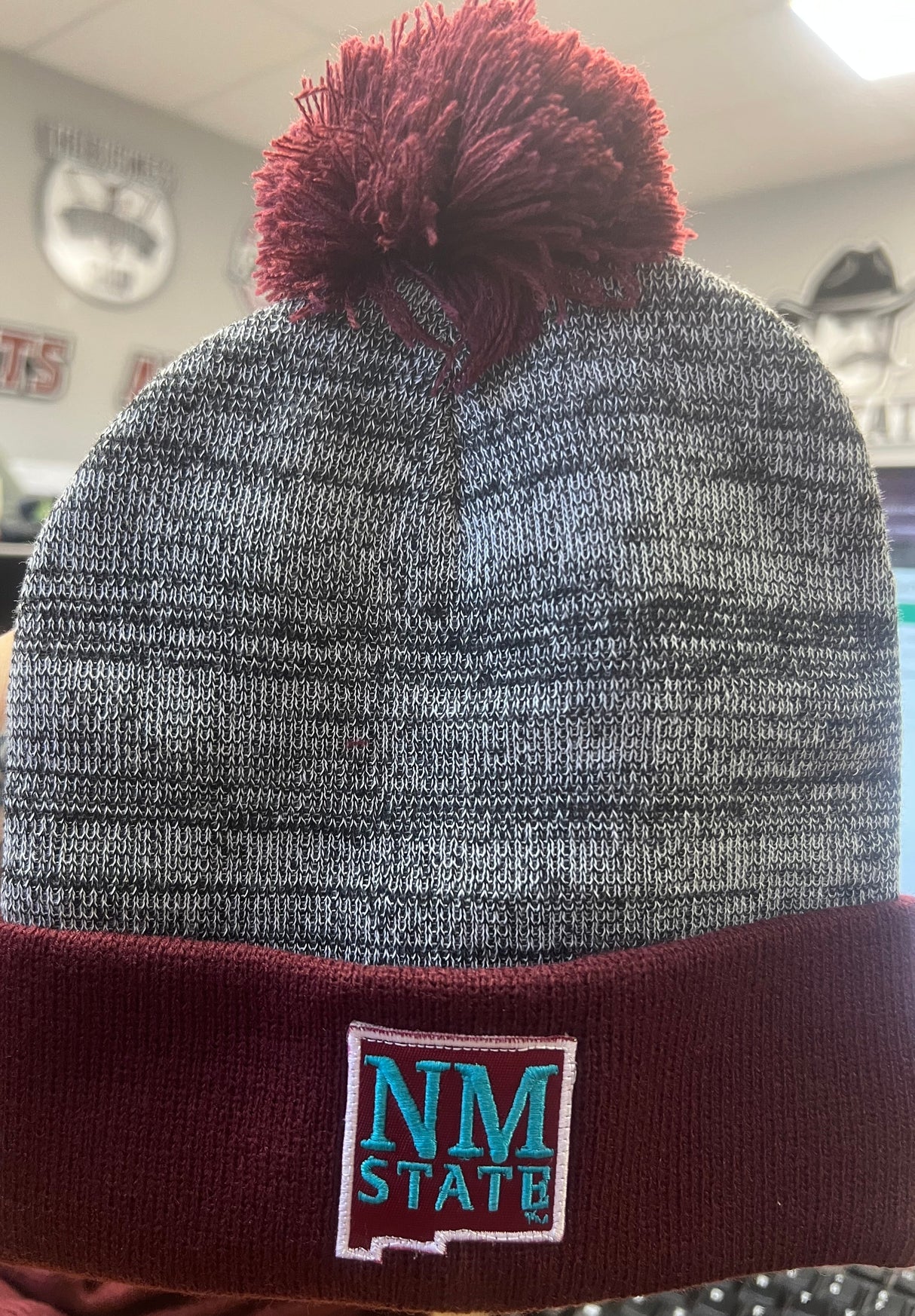 NM State Patch Beanie