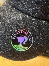 NM STATE GLITTER PONYTAIL CAP