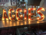 Aggies Light Signs