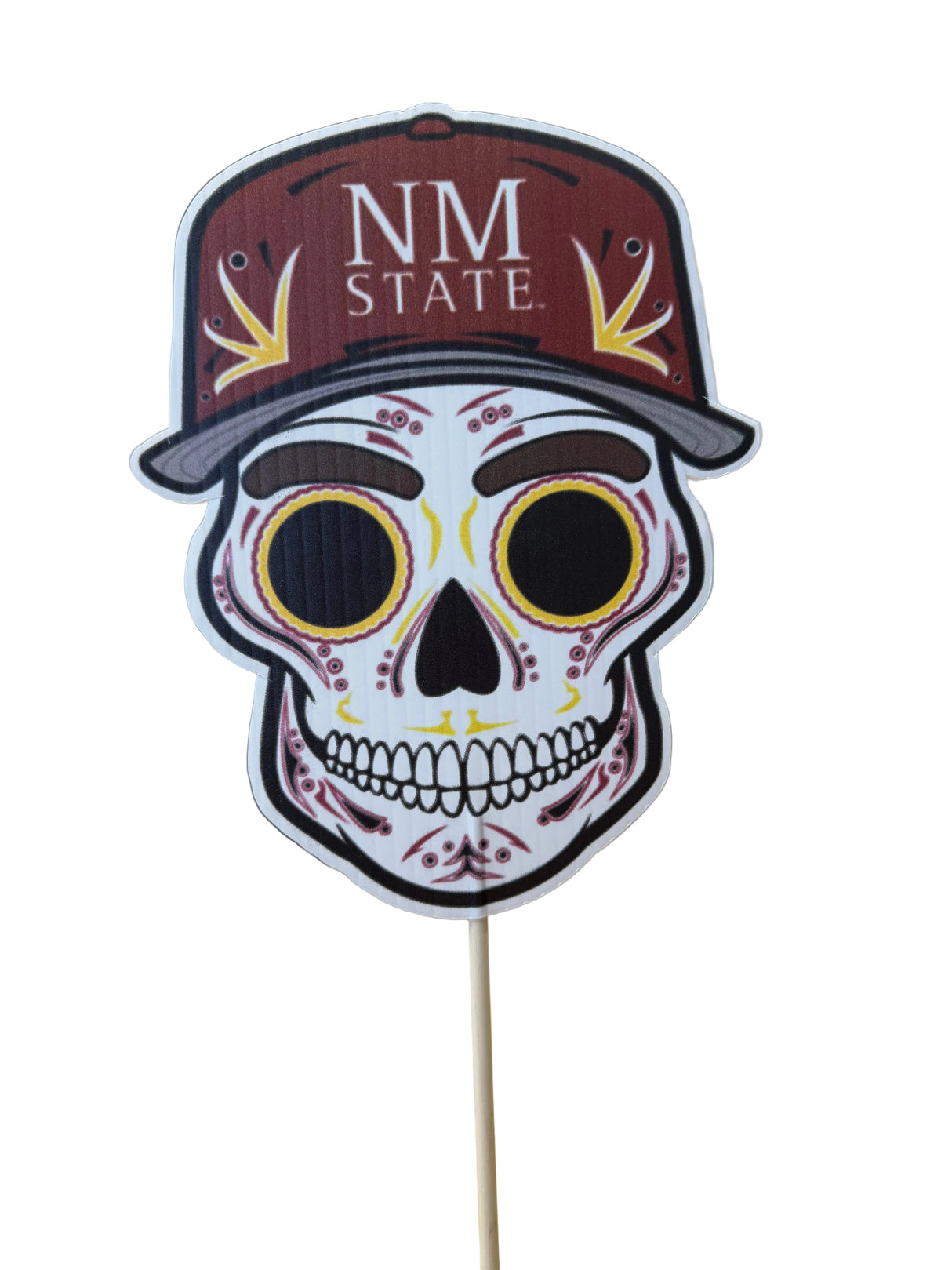 NMSU Character Stick Signs