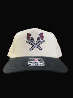 Upside-down Crossed Pistols Cap