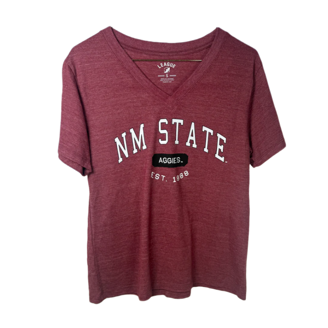 League NM State Aggies Boyfriend Tee