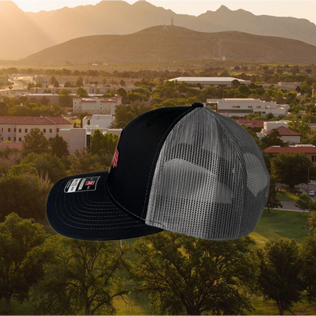 Leather Patch Zia Trucker Cap