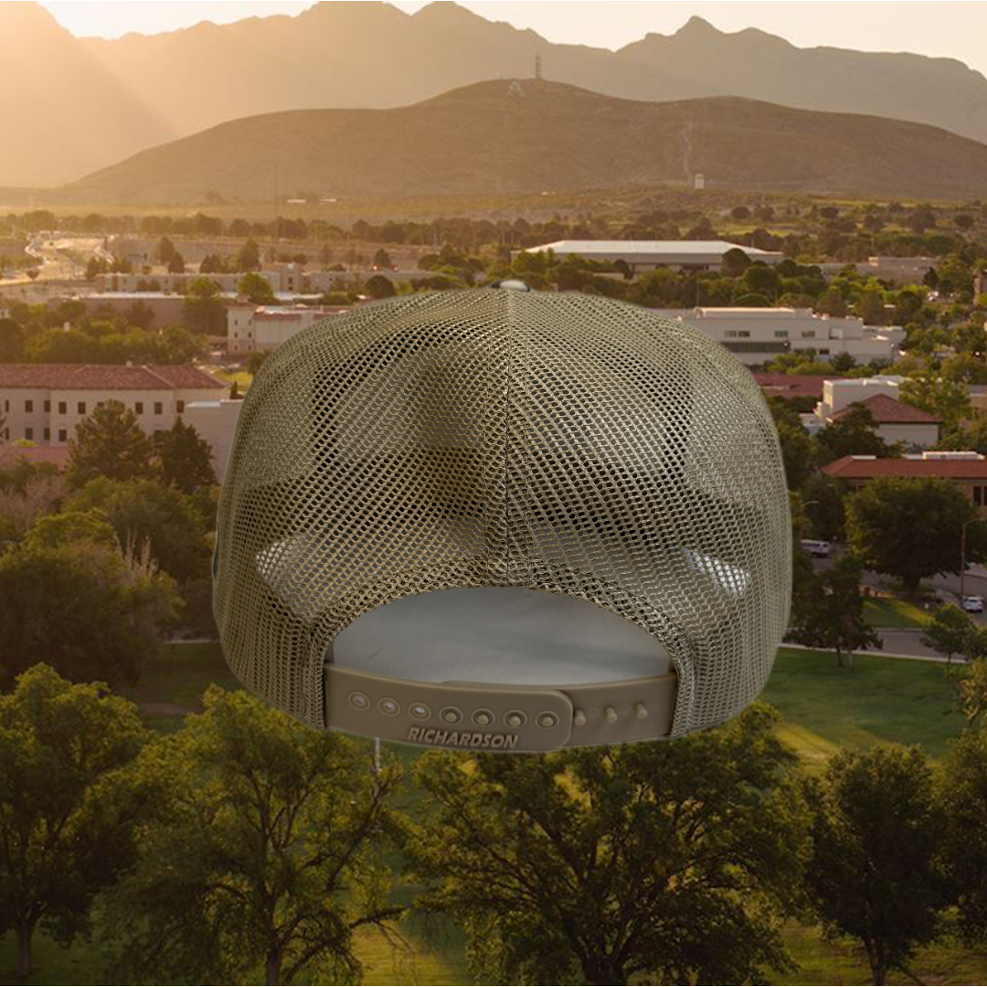 New Mexico State Elk Head Leather Patch