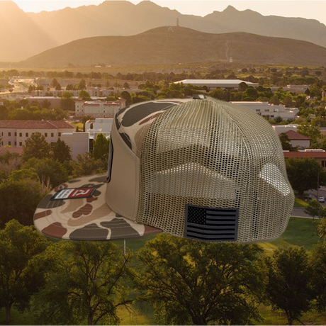 New Mexico State Elk Head Leather Patch