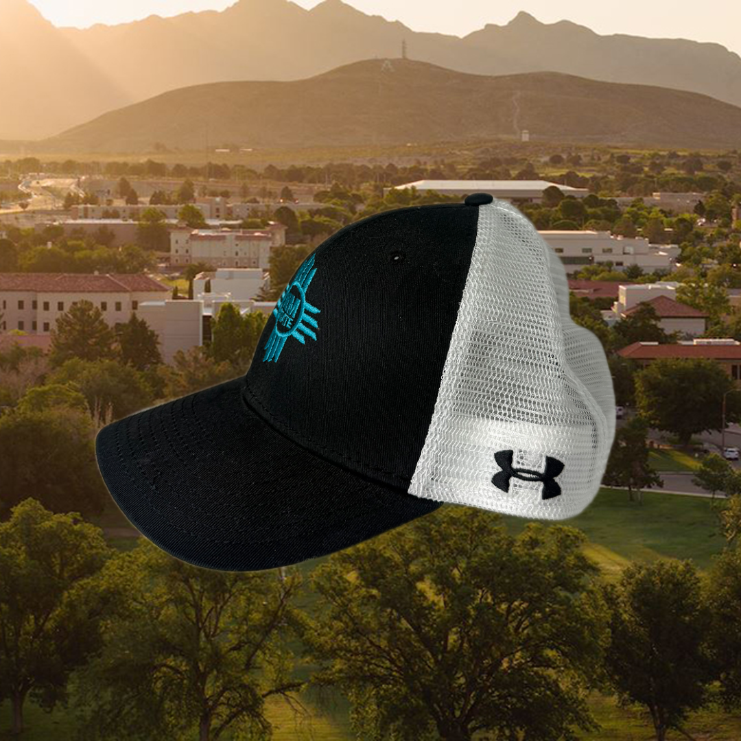 NM State Teal Zia UA Cap