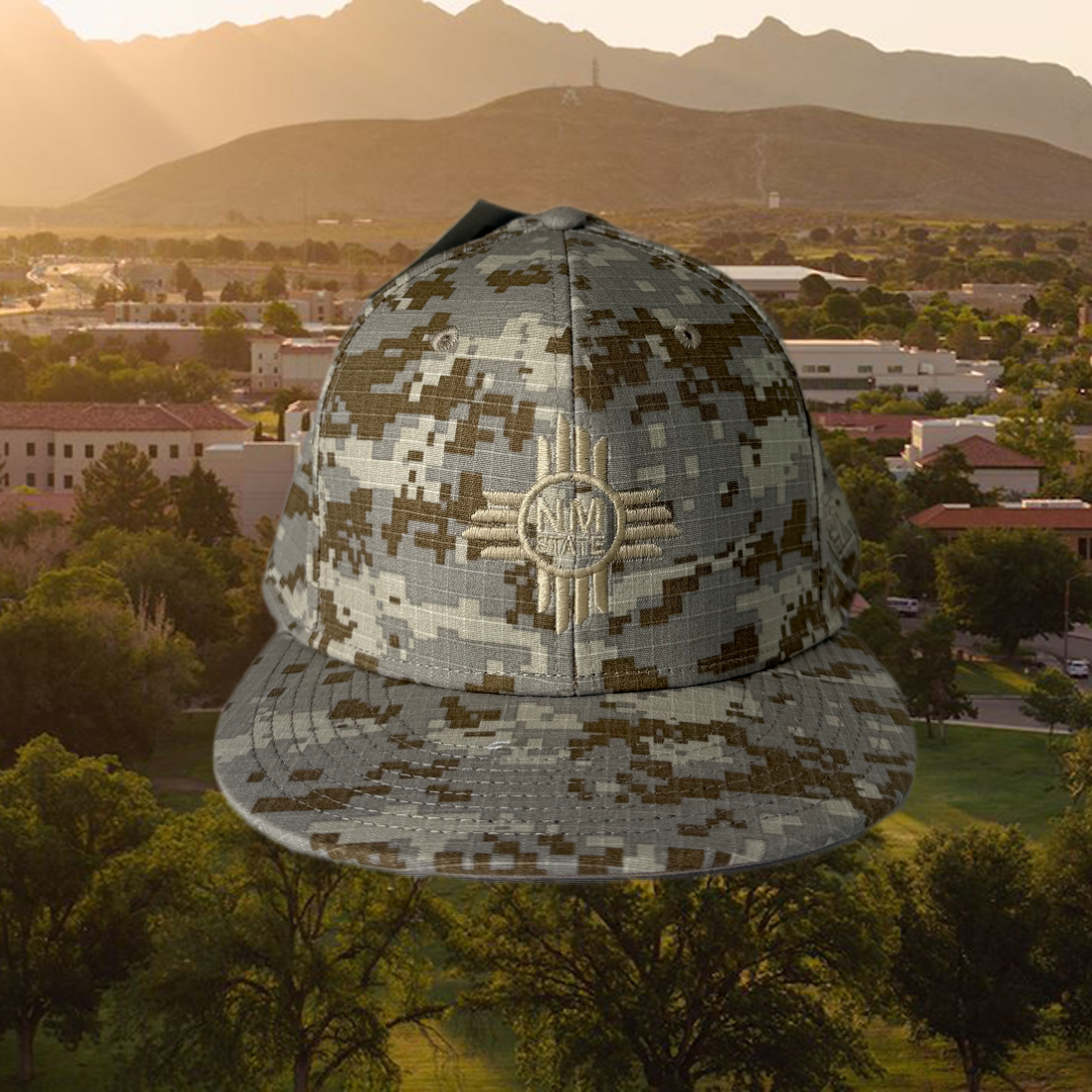 NM State Zia Desert Camo Cap
