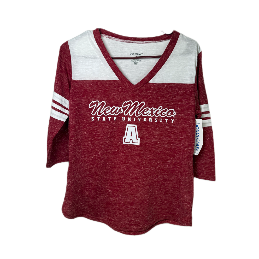 NMSU "A" 3/4 Sleeve Tee