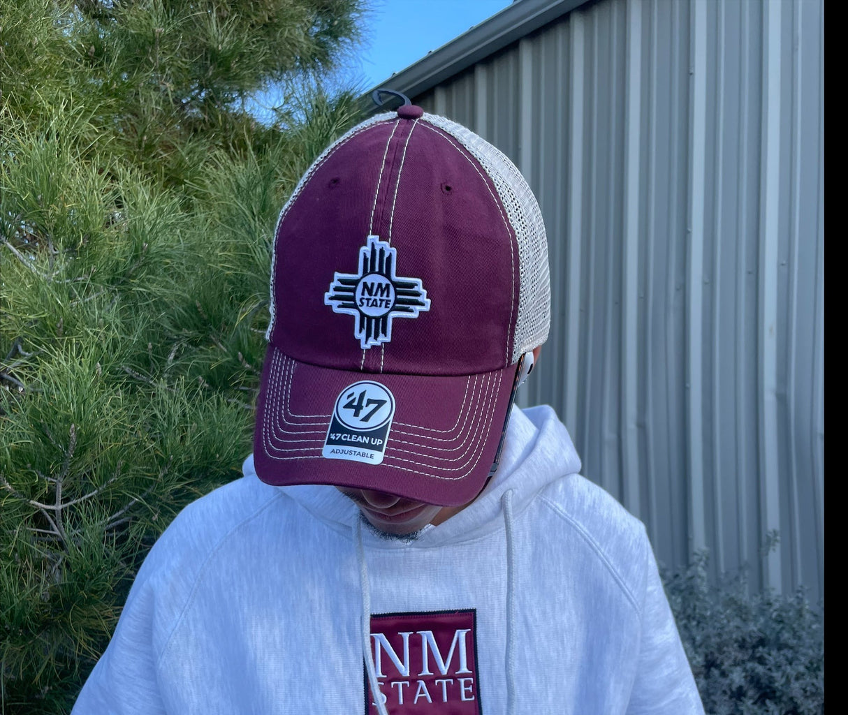 NM State Zia Patch 47 Adjustable Cap