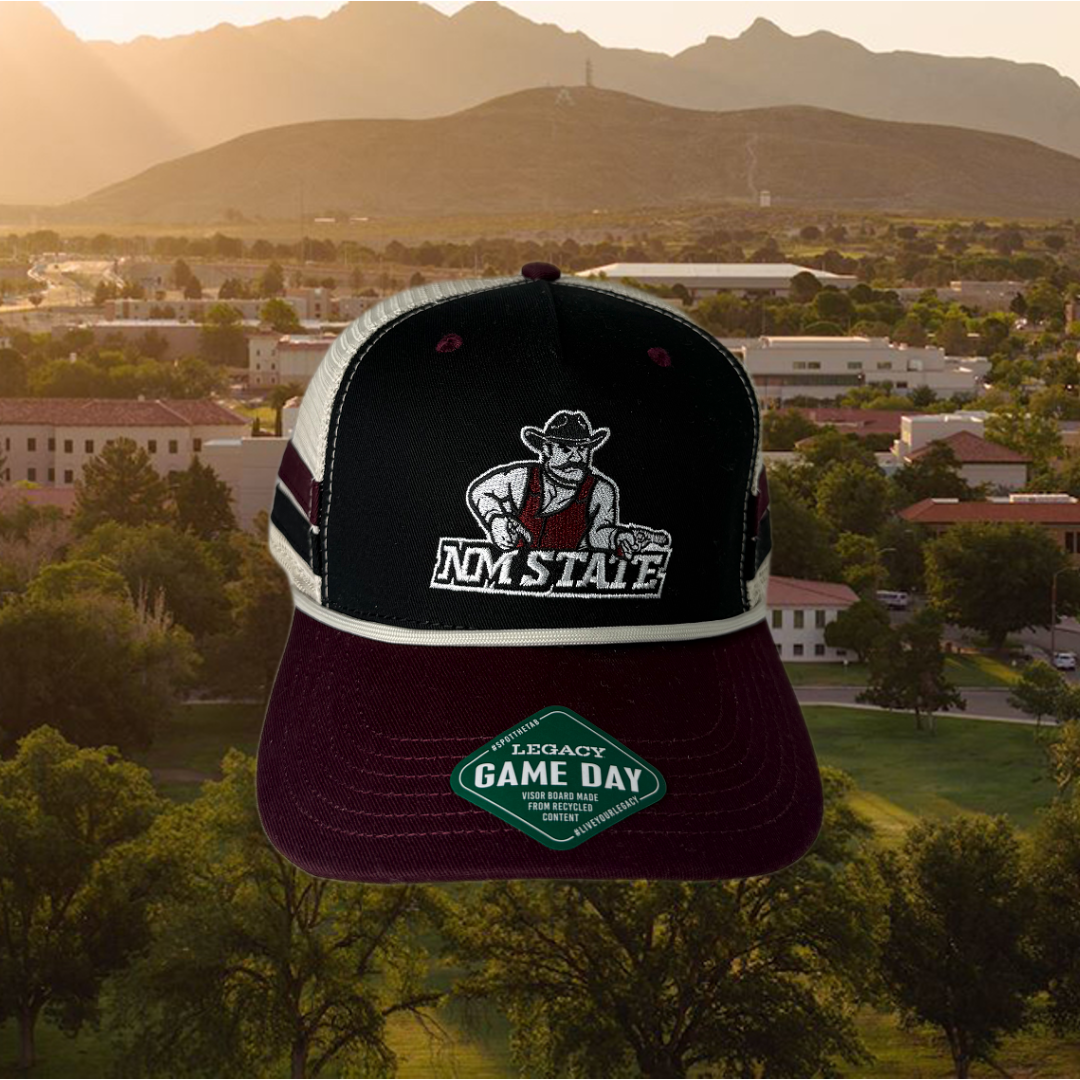 Side Bar 5 Panel NMSU Hat