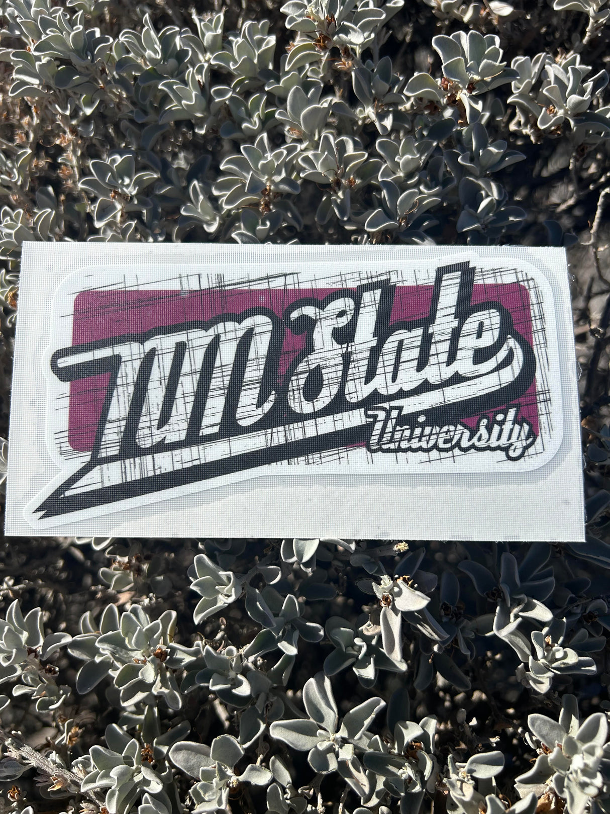 Distressed NM State University Decal