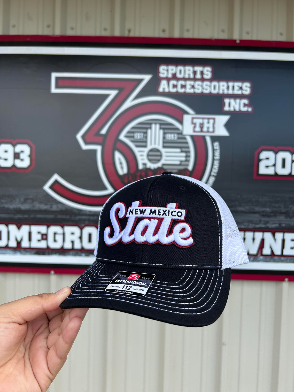 Retro NM State Trucker Cap