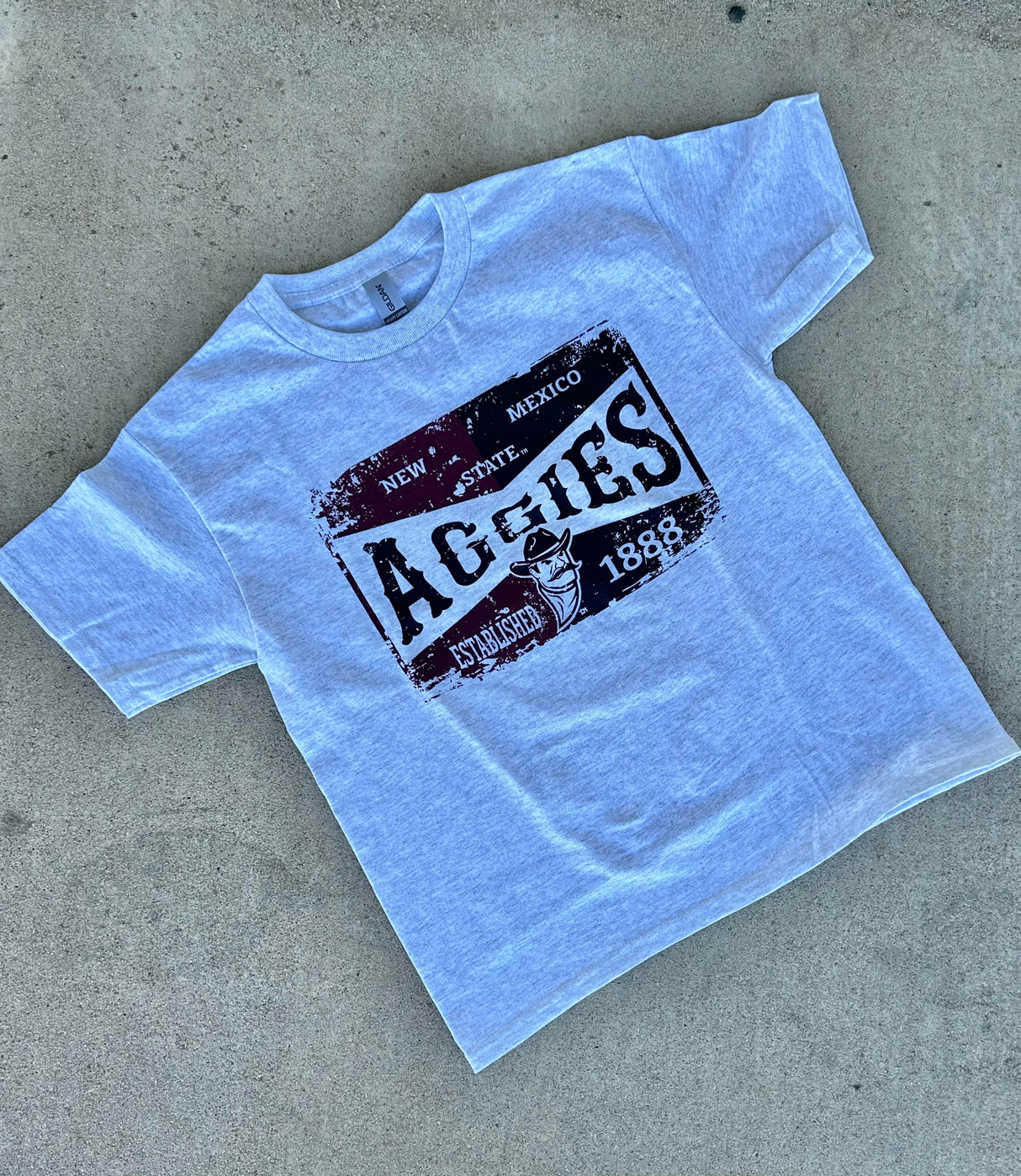 Vintage Aggies Sign Youth Tee