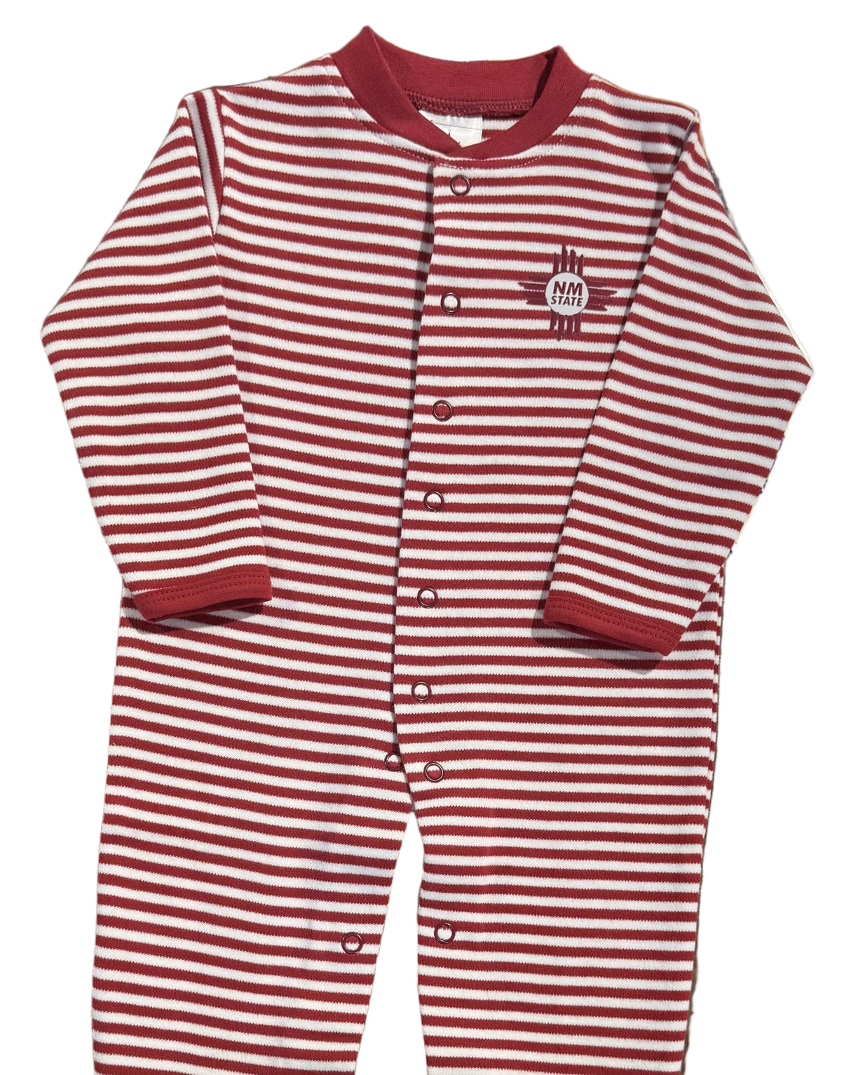 NM State Infant Footed Romper