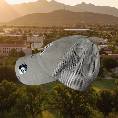 Wave The Wonder Dog Ponytail Cap