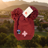 NM State Fleece Beanies