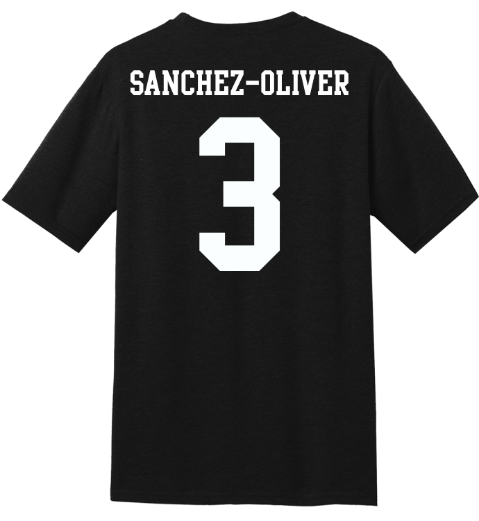 Sanchez-Oliver #3 Women's Basketball Tee