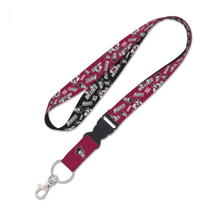 New Mexico State Aggies SCATTERPRINT Lanyard