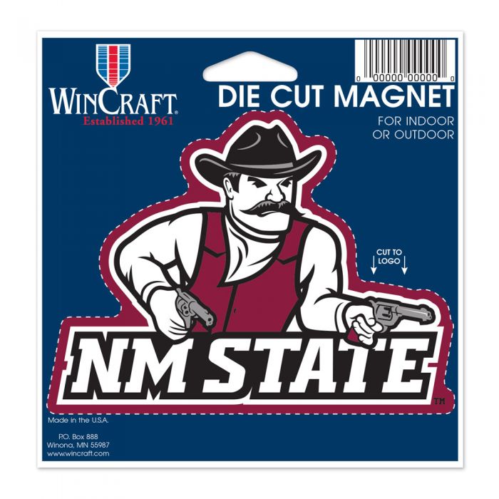 New Mexico State Aggies Die Cut Magnet