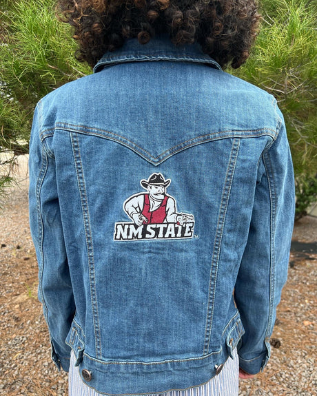 Wrangler NM STATE Aggies Denim Jacket