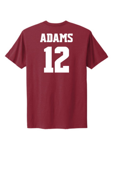 Adams #12 Women's Basketball NM State Tee