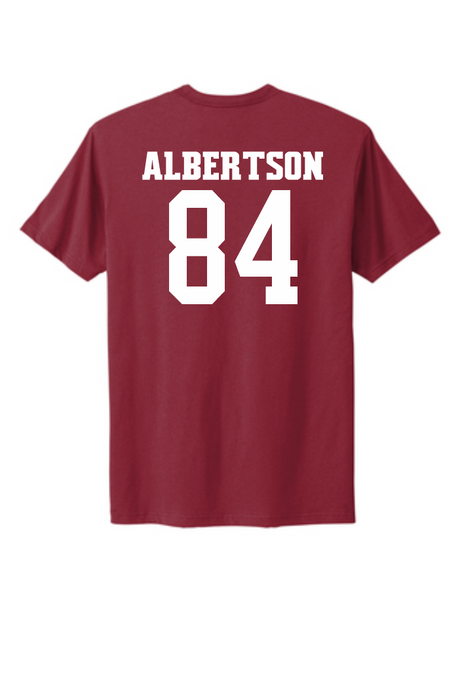 Albertson #84 Football NM State Tee