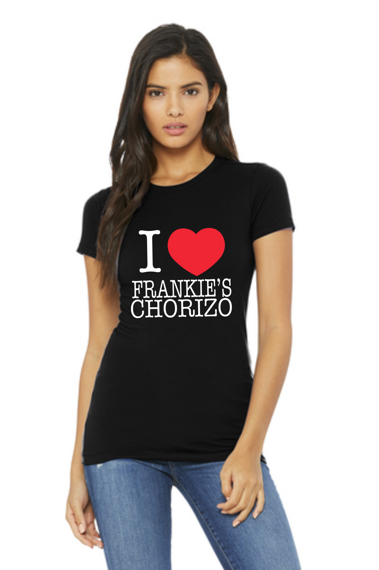 Chala's "Frankie's Chorizo" Women's Cotton Tee