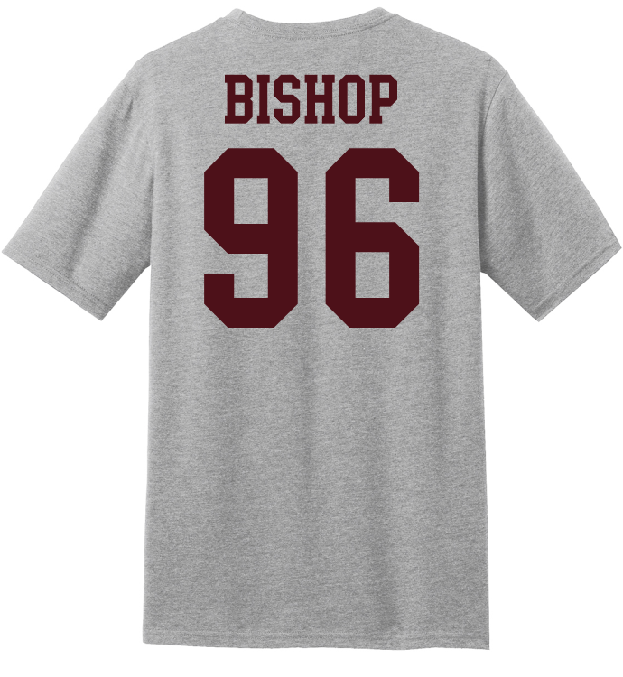 Bishop #96 Football Tee